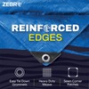 10' x 12' Blue Tarp with Grommets Reinforced - 5