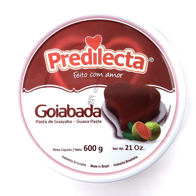 Predilecta Canned Guava Paste (2 Pack, Total of 1200g)