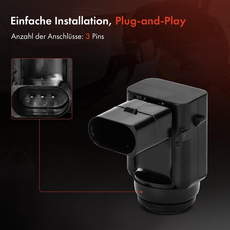Frankberg Parking Sensor Parking Aid Front Rear Compatible with Altea