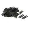 Sourcingmap 50pcs 24mmx9mmx0.5mm Flat Corner Brace Angle Plate Repair Bracket
