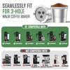 Ninja Reusable Coffee Pod: VIVI SKY Upgraded Stainless Steel Refillable