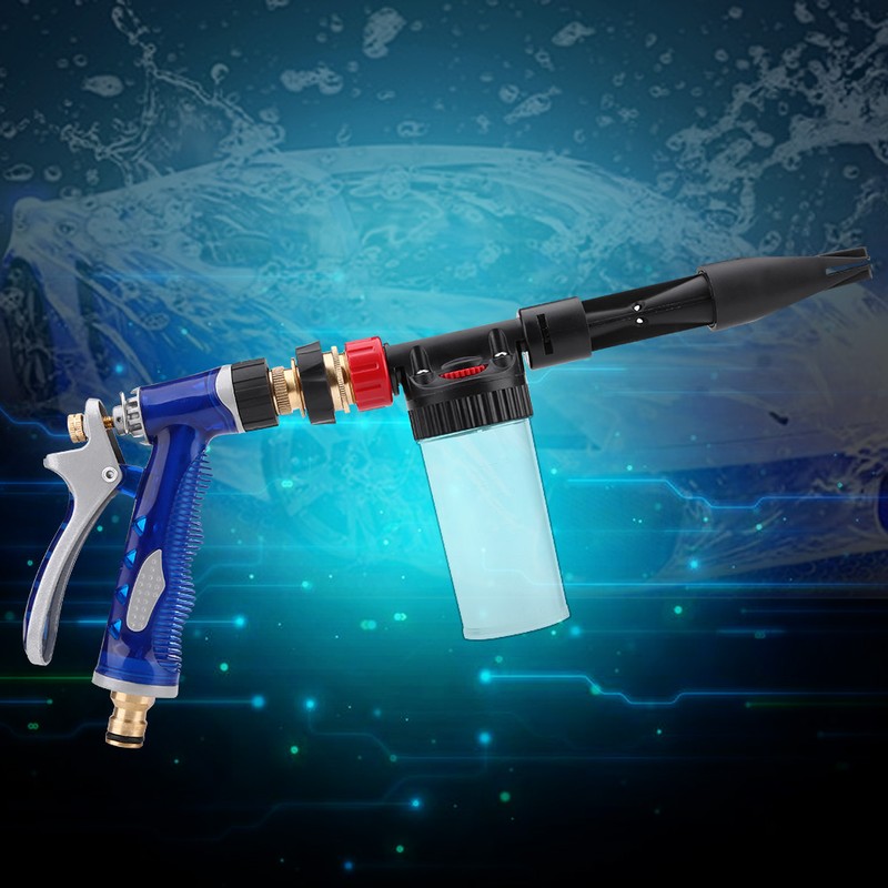 Detachable Pressure Car Washer Snow Foam Lance Sprayer Gun Car