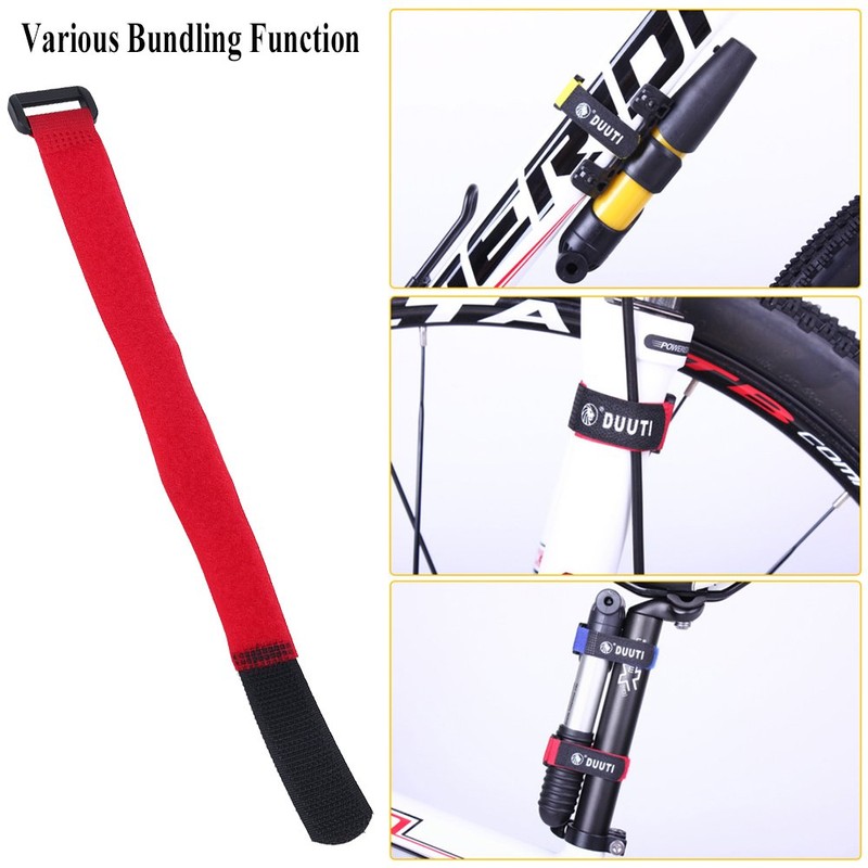 Bicycle Velcro Straps, 5 Pieces Bicycle Velcro Strap Nylon with