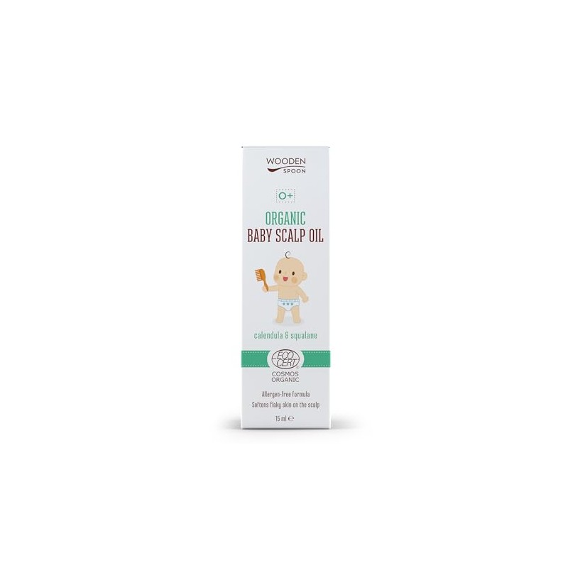 Organic Oil for Children's Scalp WoodenSpoon 15 ml