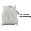 18M White Polyester Piping Trim 1.2CM Wide Polyester Piping Tape