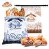 2 Pack Bread Bags German Version Large Fresh Bread Bags