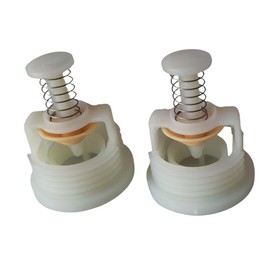 TANGJINGYA WD24X10018 Dishwasher Check Valve,Piston and Nut Assembly Replaces AP2617344 AH260690 WD22X133 EA260690 WD24X0220 PS260690 Compatible GE Kenmore Hotpoint Amana Dishwasher（2 packs）