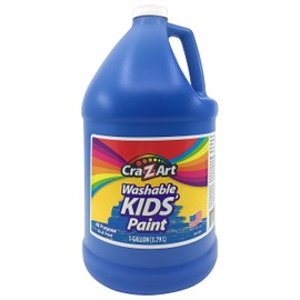 Cra-Z-Art Kids Washable Tempera Poster Paint Non-Toxic Art Supplies - Blue - 1 Gallon