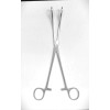 Perfect Health Supplies Foerster Sponge Forceps, 9-1/2” Curved Serrated Jaws,