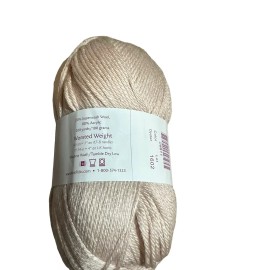 KNIT PICKS Mighty Stitch OYSTER acrylic/super wash wool blend 1 skein NEW