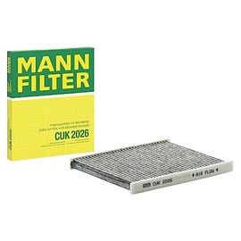 Original MANN-FILTER Interior Filter CUK 2026 – Pollen filter with active charcoal – For passenger cars