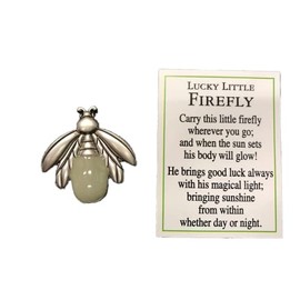 Ganz Lucky Little Firefly Token Charm Glow in The Dark