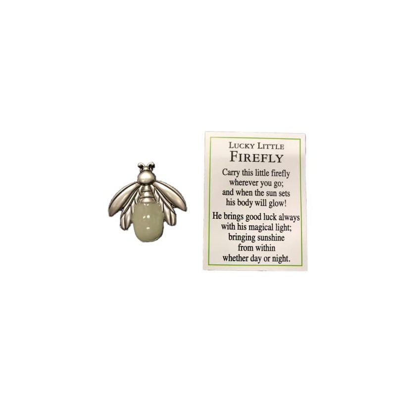 Ganz Lucky Little Firefly Token Charm Glow in The Dark