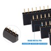 ARCELI 120pcs 2.54mm Straight Single Row PCB Board Pin Female