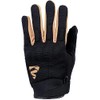 GMS Rio Motorcycle Gloves (Black/Light Brown, L)