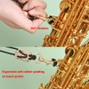 Dowite Adjustable Saxophone Neck Strap - Premium Leather for Comfortable