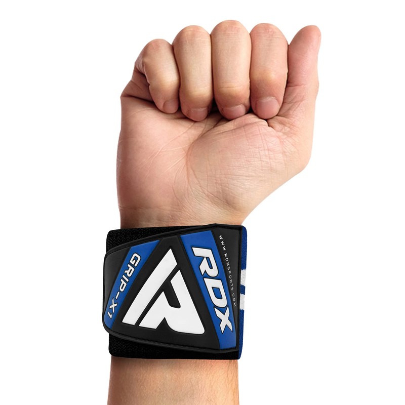 RDX Weight Lifting Wrist Support Wraps, Elasticated Straps for Strength