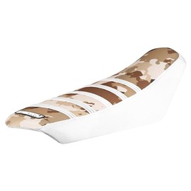 Enjoy Mfg Seat Cover - Compatible Fit for Talaria Sting E-Bike Electric Motorcycle top/Ribbed - #362 (White Sides/Desert camo top/White Ribs)