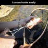 Annyswit 3 Pcs Portable Fishing Pliers Snips Set with Lanyard