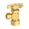 EFIELD Angle Stop Valve 1/2" Nominal (5/8" OD) Compression x