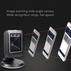 2D Hands Free Barcode Scanner QR Barcode Omnidirectional USB Wired