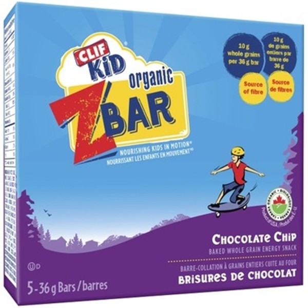 Clif Bar Kids Organic Zbar Chocolate Chip 5 Packs