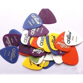 20 Plumillas, Puas de Diversos Grosores y Colores. Para Guitarra ó Bajo. Guitarist House
