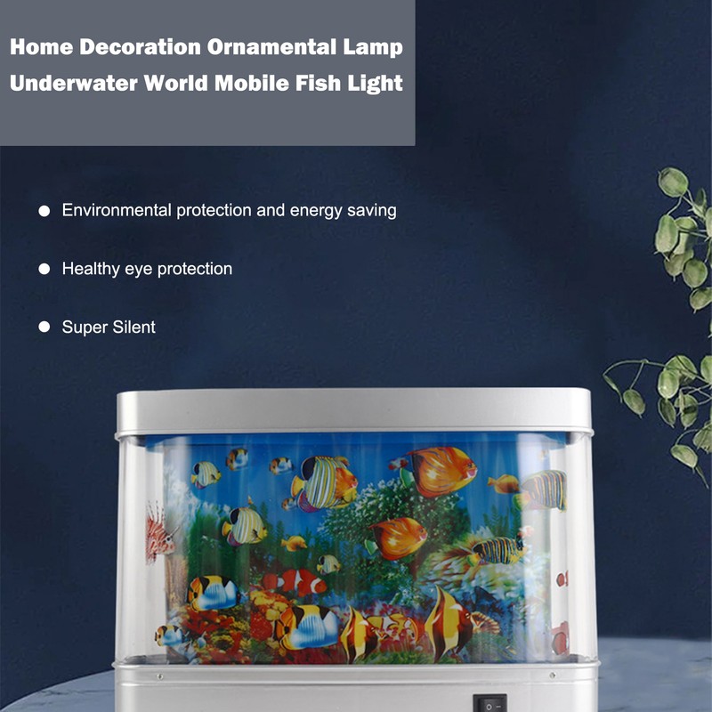 Ornamental Fish Simulation Lamp Imitation Aquarium Lamp LED Seascape Lamp