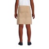 Lands' End Uniform Ponte Button Front Skort Khaki Kids 7