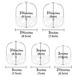 SPEACOUR 5 Piece Beard Shaper Stencil Beard Shaping Tool Beard Styling Stencil Transparent Beard Shaving Template Goatee Beard Shape Beard Trimmer Shaving Stencil Set with Beard Styling Comb for Men