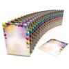 Party Celebrations mardi gras Confetti, 100 Sheets DIN A4, 90g/qm