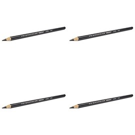 SAN14420 Design Sketching Pencil, Ebony, 4 Packs