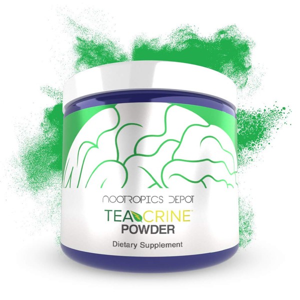 Nootropics Depot TeaCrine Powder 5 Grams (Theacrine) | Caffeine Alternative | Supports Energy + Endurance | Promotes Healthy Metabolism | Contains 50 100mg Servings