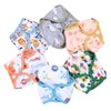 6pcs Baby Cloth Diaper Newborn Cute Pattern Waterproof Adjustable Breathable