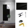 AIMALL 420D Silver Coated Blackout Curtains | Portable Full Blackout