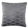 Curtina Kendal-Jacquard Cushion Cover, Polyester, Charcoal, 43x43cm