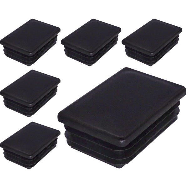 SKIR'CO (Pack of 6) Rectangular Plastic Plugs 40 x 60