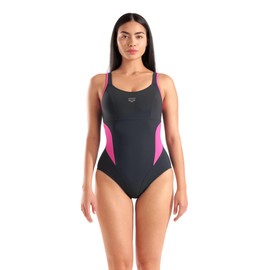 ARENA Makimurax R Piece B-Cup Costume da Bagno da Donna, Costume Modellante Bodylift, Tecnologia Power Mesh, Costumi Nuoto Donna Realizzati in Tessuto Sensitive Resistente al Cloro