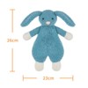 Apricot Lamb Bunny Snuggler Blanket Soft Loveys for Babies, Security