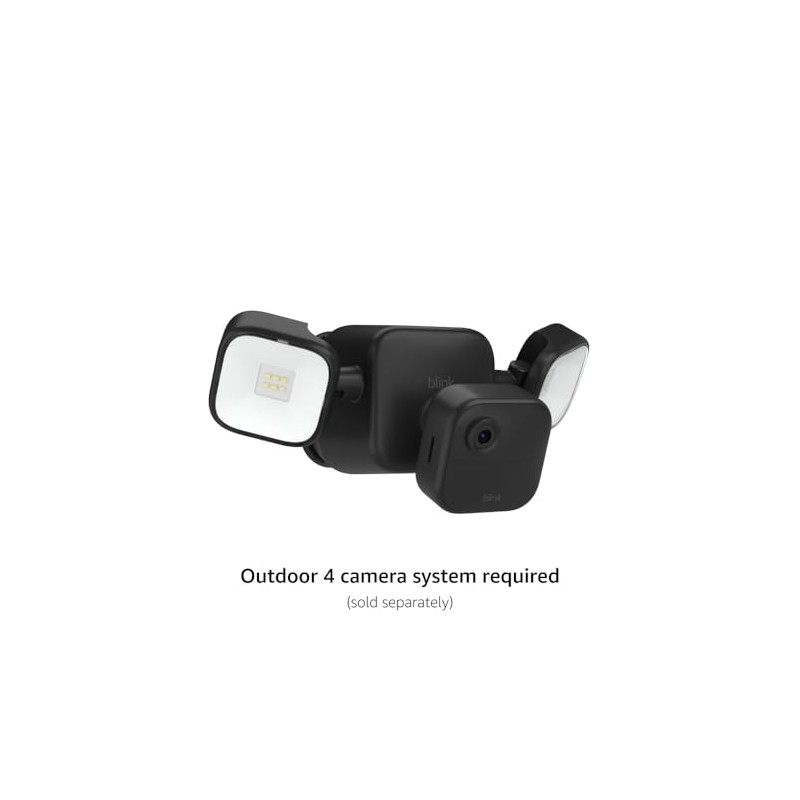 Blink Outdoor Floodlight Mount – Wire-free, 700 lumens, two-year battery