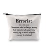 JXGZSO Sarcastic Quotes Lover Gift Funny Dictionary Gift Errorist Definition