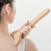 MYTOAU 2 Pcs Wooden Gua Sha Tools Lymphatic Drainage Tool,
