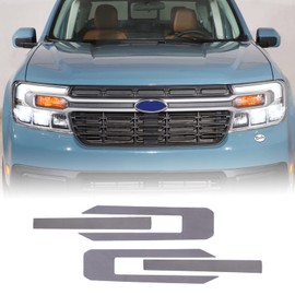 Car Front Fog Lights Lamps Protector Film Compatible with Ford Maverick 2022 2023 Front Side Headlight Blackened Patch Decal Front Bumper Driving Lights Films Trim Cover Decorative Sticker Accessories