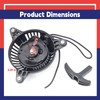 Dusledel 71342 Recoil Starter with Handle Compatible with Predator Surge