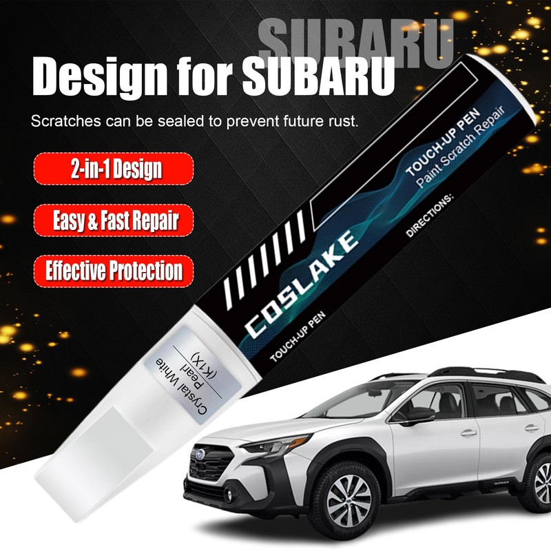 Car Touch Up Paint(Crimson Red Pearl(M1Y)) for SUBARU, Car Paint