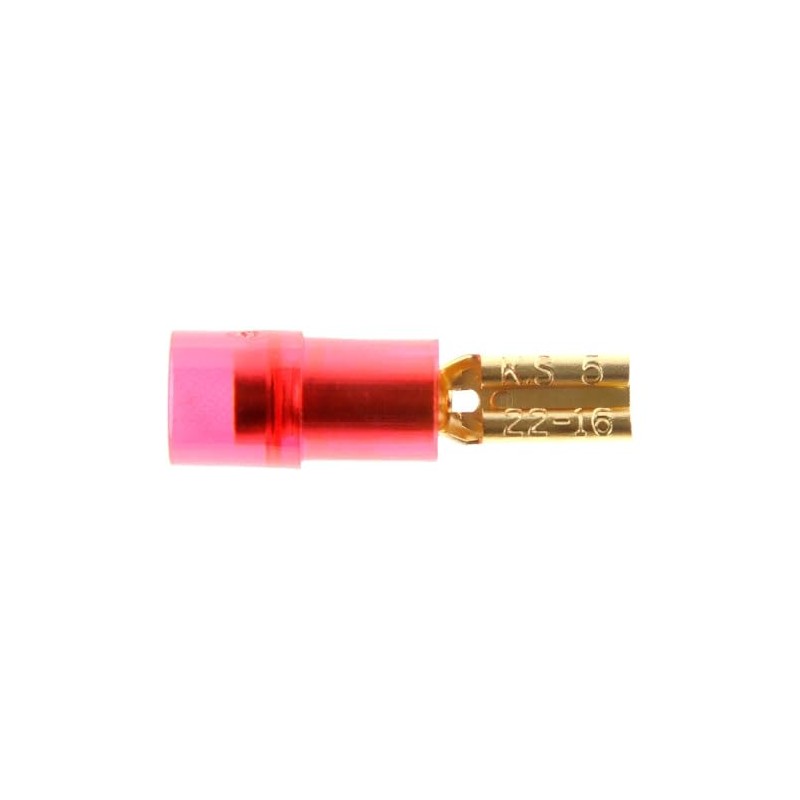 Dorman Conduct-Tite Female Audio Disconnect, .11", Red, 22-18 Gauge