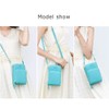 Bolso cruzado pequeño para teléfono celular, para mujer, bolso de