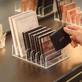 ProductDetailedDescriptionReference 보브캐롤 섀도 팔레트 정리함 아크릴 7섹션 분할 메이크업 클리어 2팩 Bove Carol Shadow Palette Organizer Acrylic 7-Section Divided Makeup Clear 2-Pack