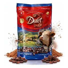 Dulet - Suero De Leche Dulet Chocolate 1 Bolsa 450g Alimento Suizo - 450g - Top Quality