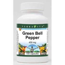 Green Bell Pepper - 450 mg (100 Capsules, ZIN: 521117)